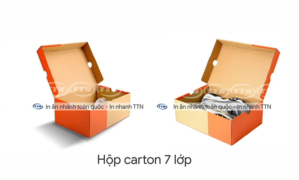 thùng carton 7 lớp - in nhanh ttn