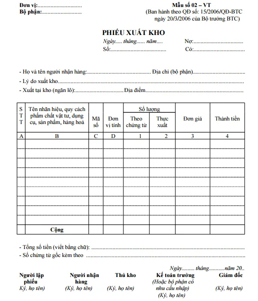 In Phiếu Xuất Kho 9 in phiếu xuất kho - in nhanh ttn