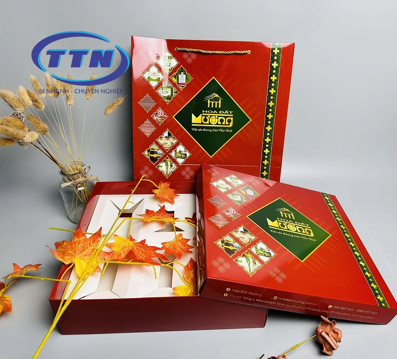 In hộp giấy đựng quà tặng giá rẻ tại Xưởng in TTN Việt Nam In hộp giấy đựng quà tặng giá rẻ tại Xưởng in TTN Việt Nam