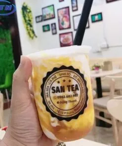 Tem Dán Trà Sữa