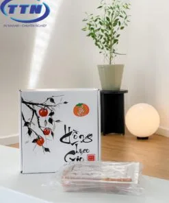 Hộp Giấy Đựng Hồng Treo Gió