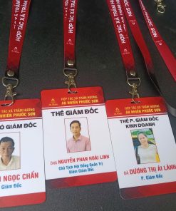 In Thẻ Nhân Viên Theo Yêu Cầu