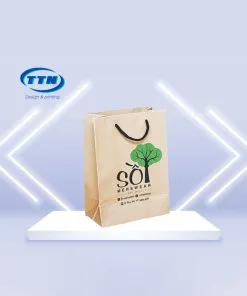 In Túi Giấy Kraft Nâu trực tiếp tại Xưởng in TTN Việt Nam