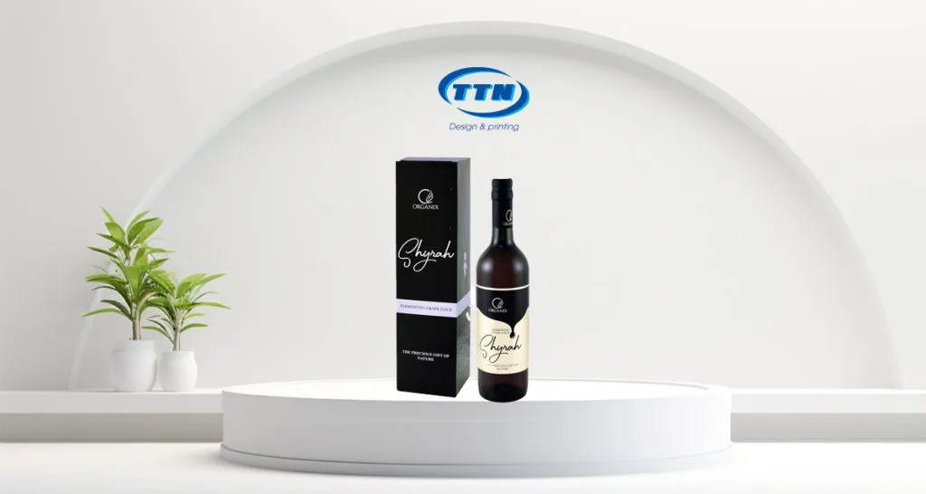 In hộp giấy đựng rượu tại Xưởng In TTN Việt Nam