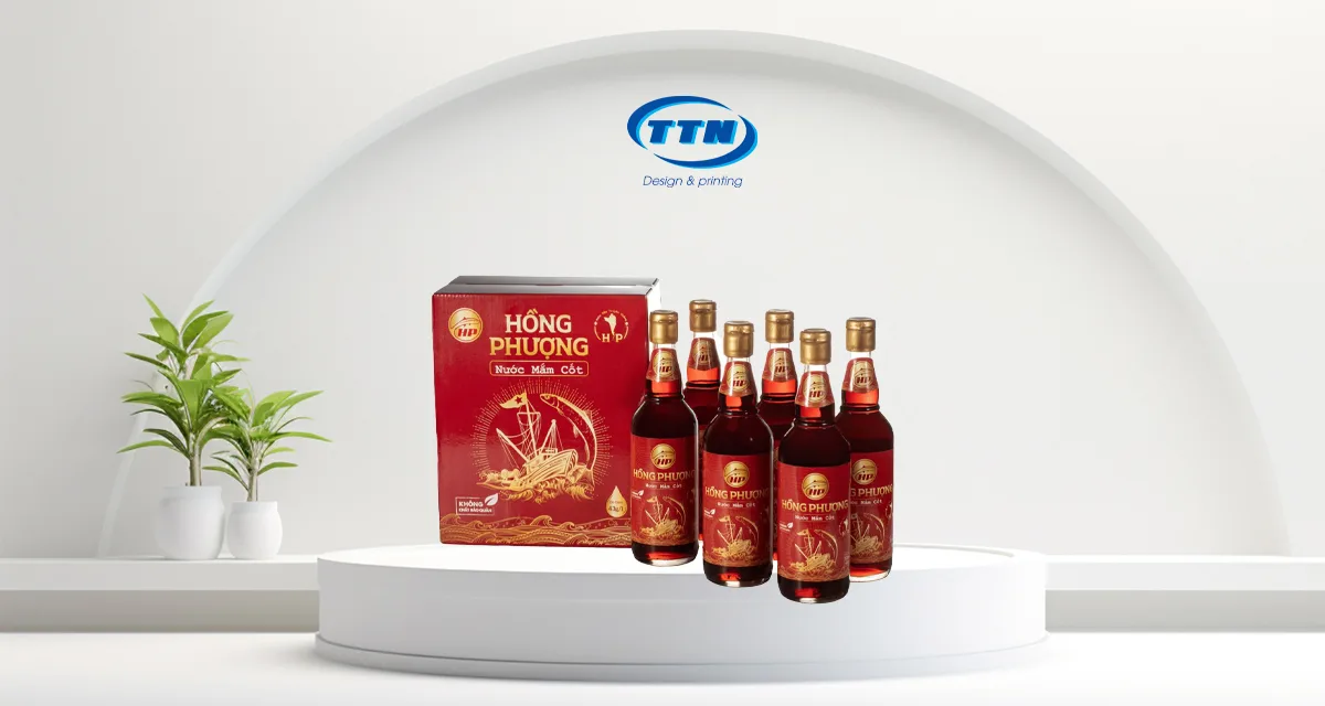 In Hộp Đựng Nước Mắm Cao Cấp Tại Xưởng In TTN Việt Nam