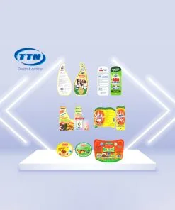 Tem Dán Trà Sữa