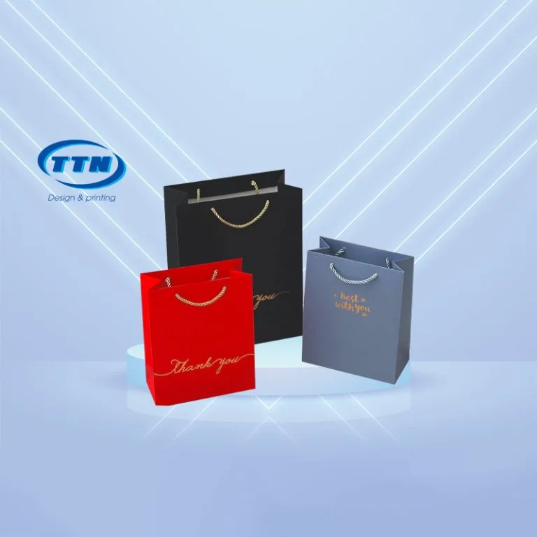 In Túi Giấy Đựng Quà Tặng - Xưởng In TTN Việt Nam