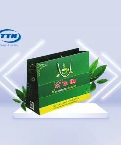 In túi giấy đựng trà tại Xưởng in TTN Việt Nam