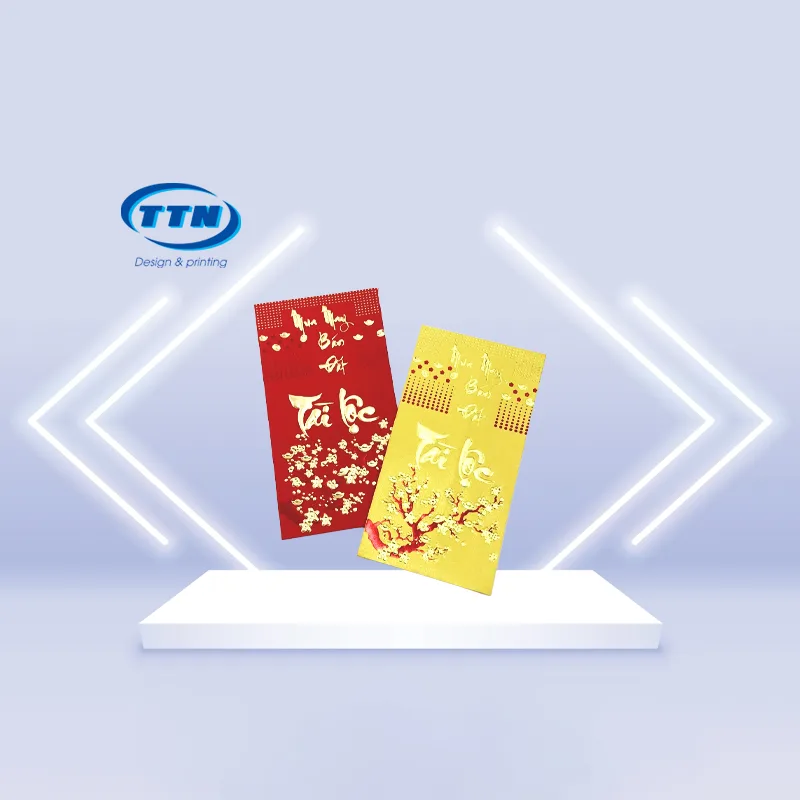 In Lì Xì Chúc Mừng Năm Mới - Xưởng In TTN Việt Nam In Lì Xì Chúc Mừng Năm Mới - Xưởng In TTN Việt Nam
