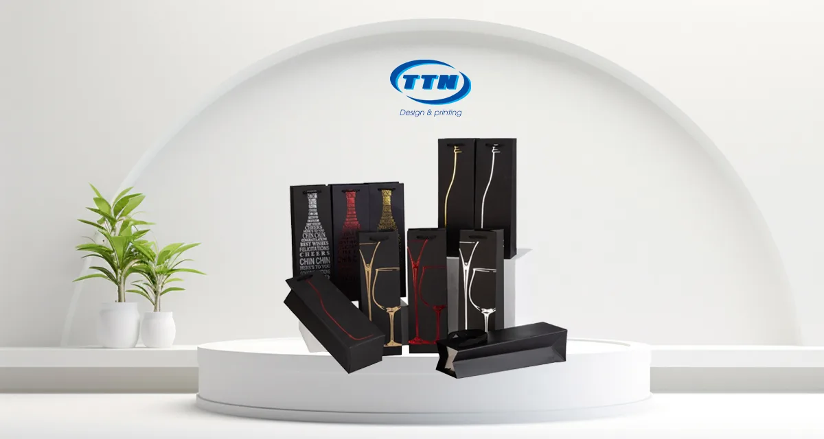 In Túi Giấy Đựng Rượu tại Xưởng in TTN Việt Nam