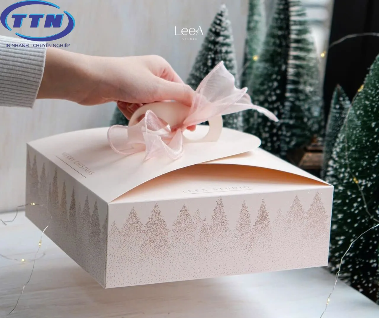 In hộp đựng quà Noel tại Xưởng in TTN Việt Nam In hộp đựng quà Noel tại Xưởng in TTN Việt Nam