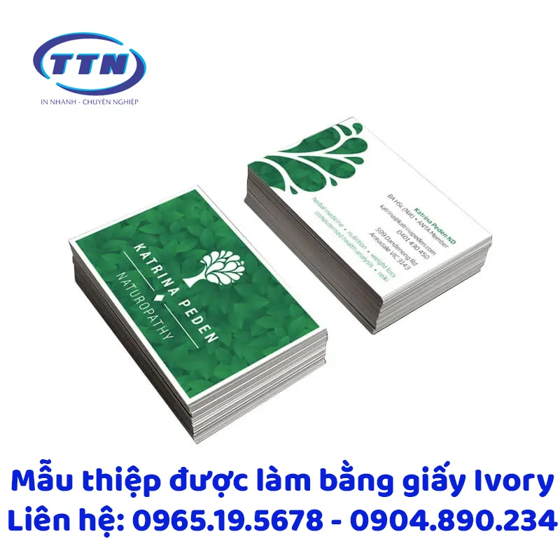 Giấy Ivory là gì? Phân loại, đặc điểm, ưu điểm, ứng dụng giấy Ivory chi tiết 6 Mẫu thiệp, name card được làm giấy Ivory phổ biến.
