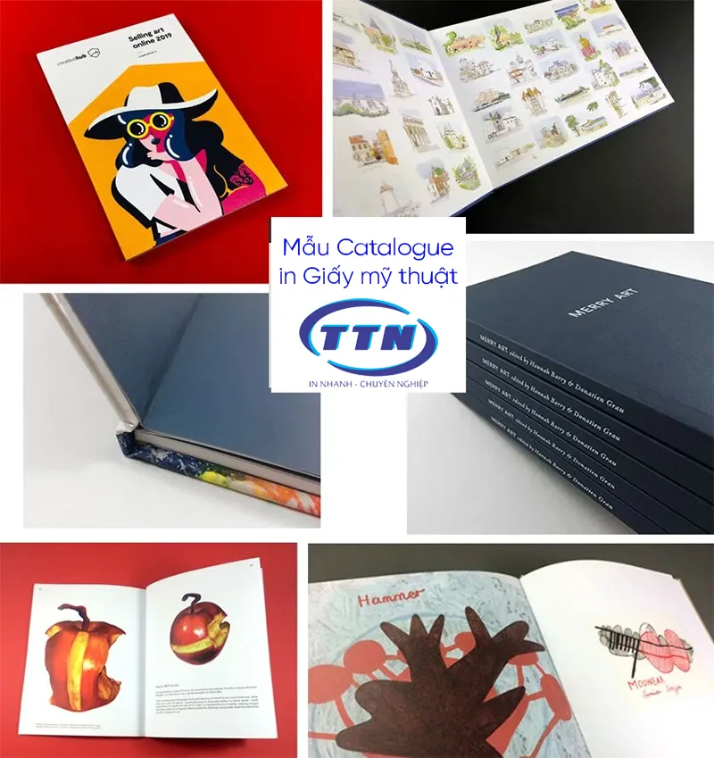 Giấy Mỹ thuật là gì? Phân loại và ứng dụng giấy Mỹ thuật trong in ấn 2025 4 Catalogue in bằng giấy mỹ thuật có màu sắc rõ ràng, sắc nét, đẹp thu hút.