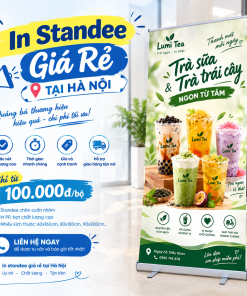 In standee giá rẻ tại Hà Nội - In nhanh TTN Việt Nam