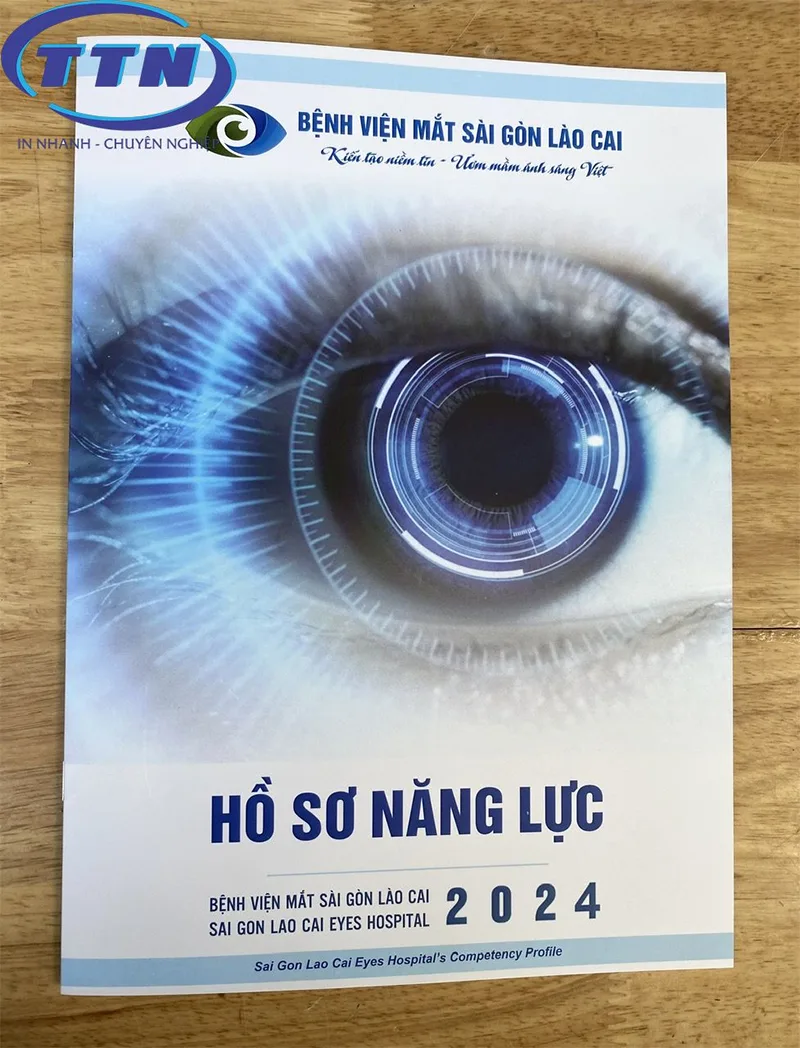 Mẫu Catalogue hồ sơ năng lực bệnh viện thiết kế in ấn độc quyền.