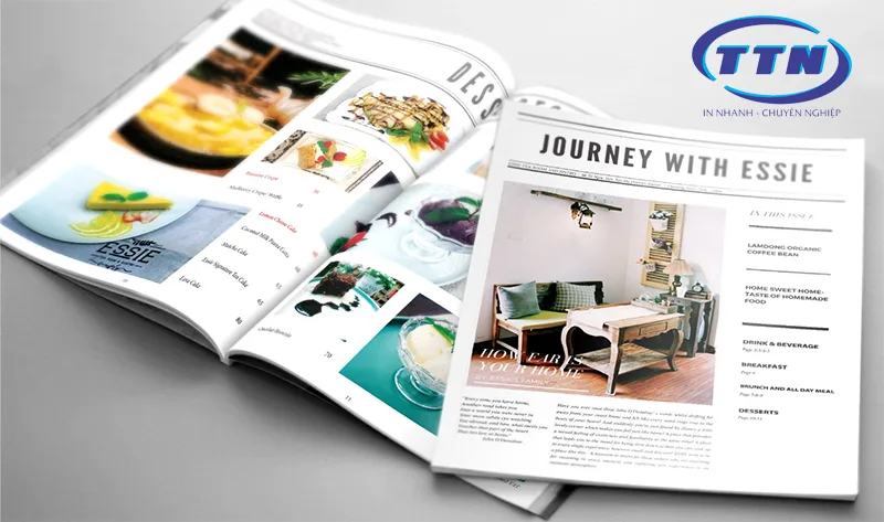 Quy trình in Catalogue sản phẩm chuyên nghiệp tại In Nhanh TTN.