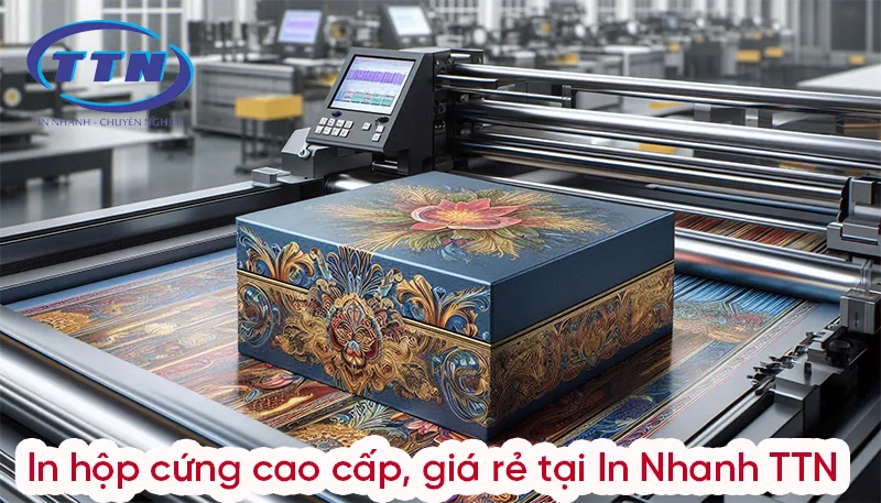 In hộp cứng cao cấp, giá rẻ tại In Nhanh TTN Hà Nội.