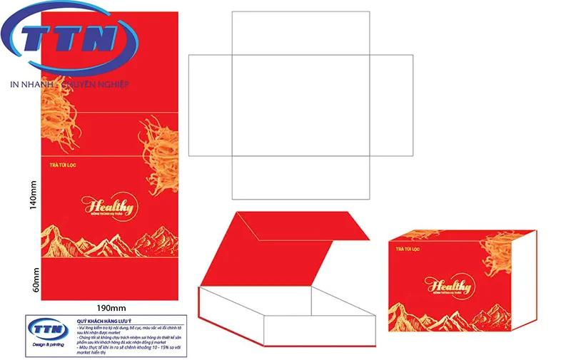 Quy trình in hộp giấy chuyên nghiệp từ A - Z tại In Nhanh TTN 4 In Nhanh TTN có dịch vụ thiết kế và in hộp giấy trọn gói tiết kiệm chi phí cho khách hàng.