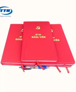 Xưởng in sổ tay đảng viên theo yêu cầu giá rẻ tại Hà Nội