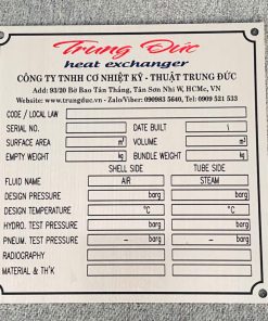 In tem nhôm xước giá rẻ tại Hà Nội