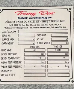 In tem nhôm xước giá rẻ tại Hà Nội