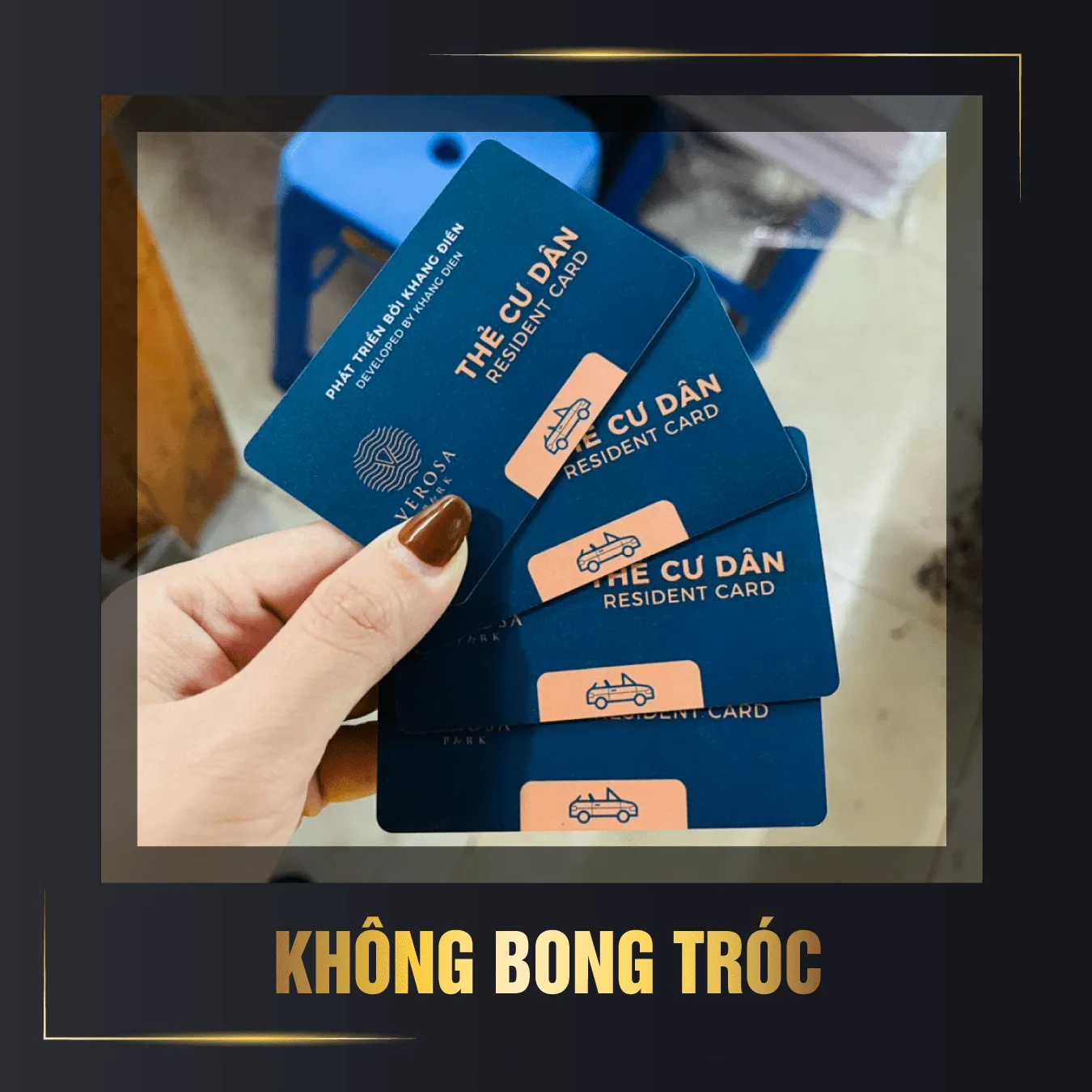 In thẻ nhựa PVC theo yêu cầu