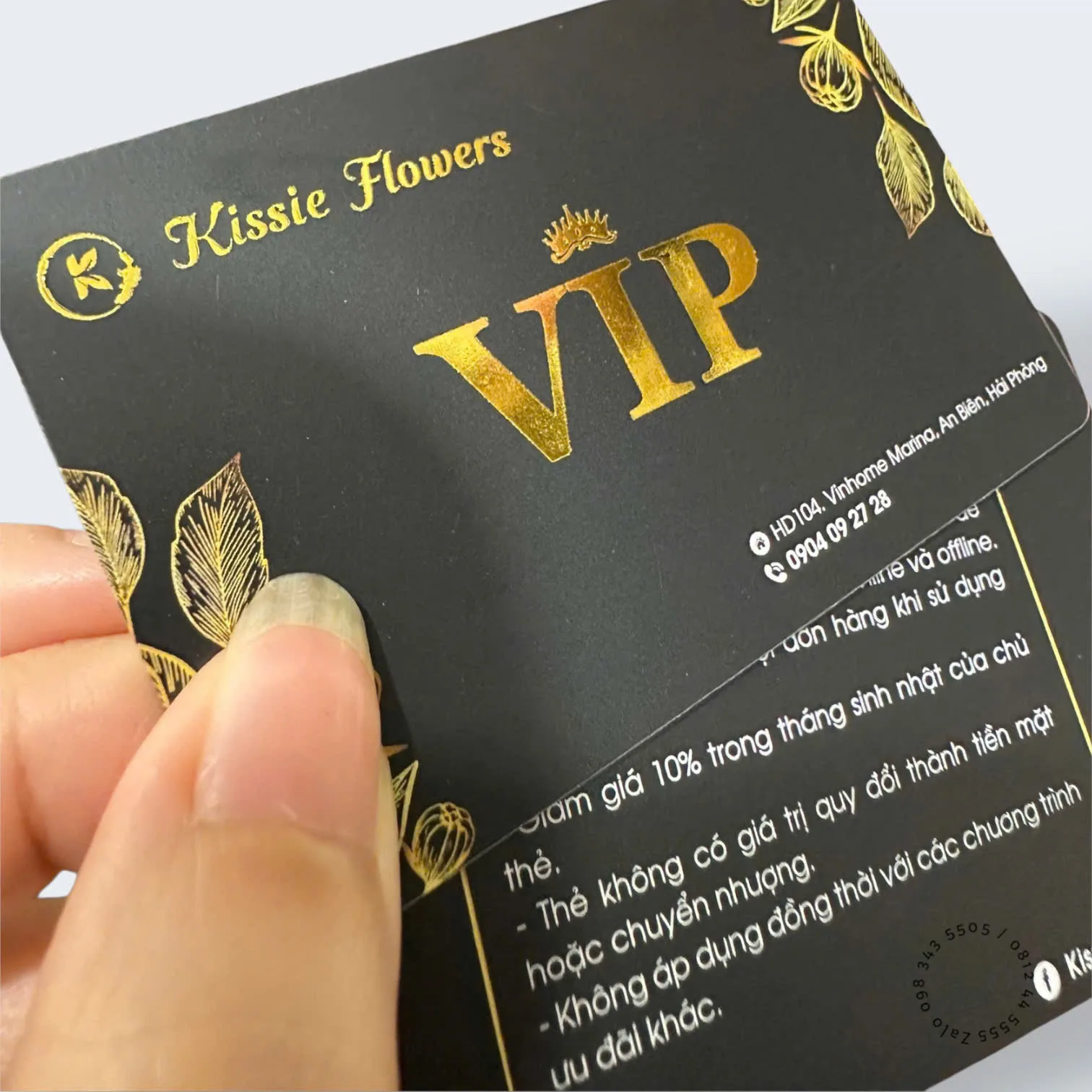 Thẻ VIP nhựa